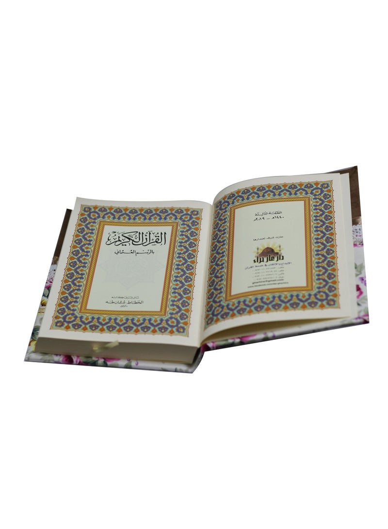 The Holy Qur'an with Ottoman painting. 20/14 lace - Image 3
