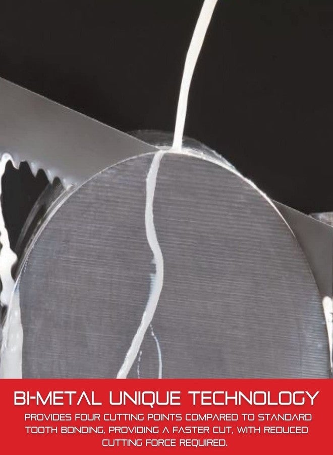 ستارريت شفرة منشار شريطي ثنائية المعدن من ستاريت إنتنس، 07 قدم، 09-1/2 بوصة، 1/2 × 0.035 × 14/S - 99181-07-09-1/2 - Image 5