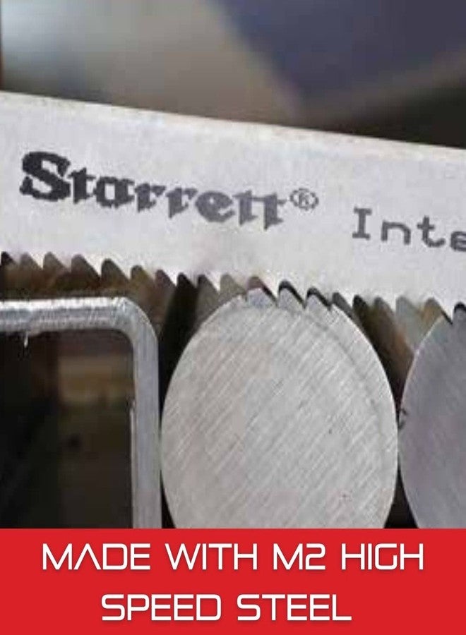ستارريت شفرة منشار شريطي ثنائية المعدن من ستاريت إنتنس، 07 قدم، 09-1/2 بوصة، 1/2 × 0.035 × 14/S - 99181-07-09-1/2 - Image 3
