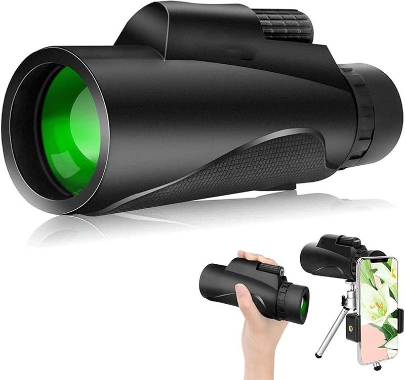 12X50 High Power Monocular Telescope Waterproof Portable for Bird Watching Travel Camping - Image 5
