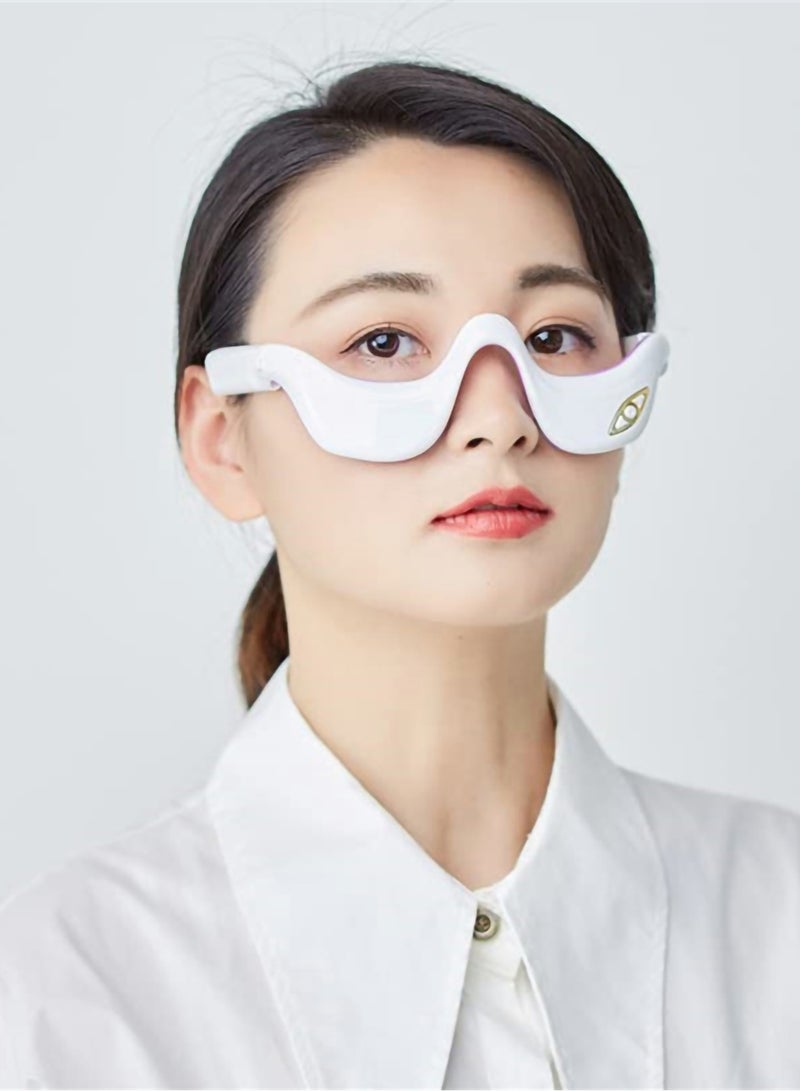 Heated Eye Massager for Migraine Relief & Relaxation, Reduces Dark Circles & Strain, Perfect Gift for Men & Women - Image 1