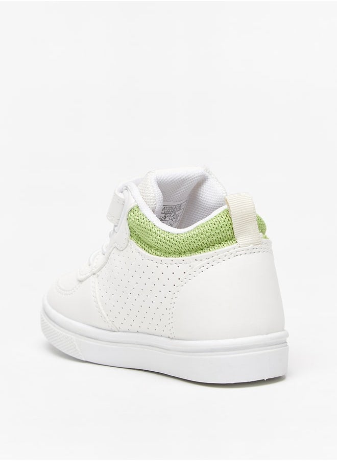 LBL by Shoexpress - Boys Applique Detail Sneakers with Hook and Loop Closure - Image 1