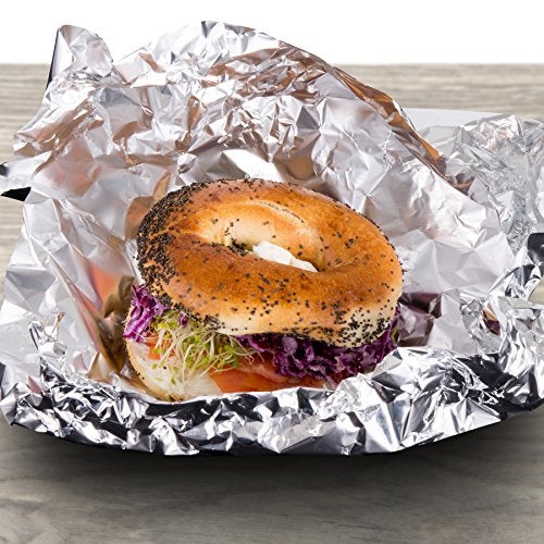 BluShine Aluminum Foil Sheets Set of 2 - Thick Aluminum Foil 12 Inch, 200 Sq Ft Roll for Baking & Grilling - Durable Foil Wraps for Food Storage, and Cooking - Ideal for High & Low Temperatures - Image 3
