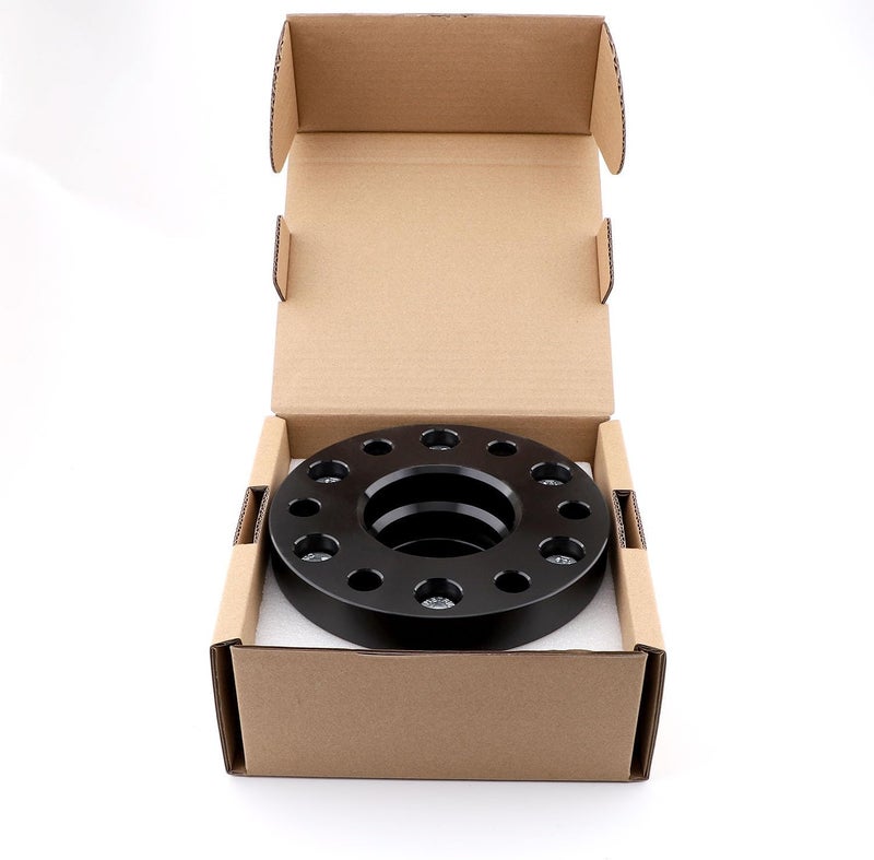 ZY WHEEL 4PCS 6x135 Hubcentric Wheel Spacers with M14x1.5 Studs 87.1mm Bore 20mm Black Compatible for 2015-2025 Ford F150 Expedition Lobo Lincoln Navigator 6 Lug - Image 5