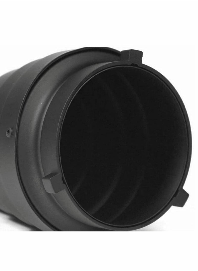 Y&D Snoot, Room Flash Metal Conical Snoot with Honeycomb Grid & 5pcs Color Filter Kit, for Bowens Mount Studio Strobe Monolight  - Image 5