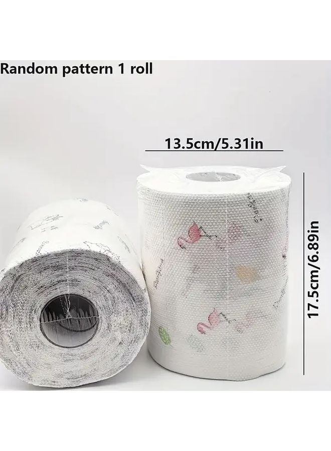 High Efficiency 800 Times Disposable Kitchen Paper Towels Washable Wet And Dry Oil Free Cleaning Cloth - Image 1