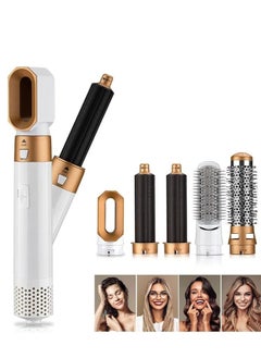 General 5-in-1 Hot Air Comb Aluminum Alloy Hair Straightener Automatic Perm Curling Wand Electric Hair Dryer for Straightening, Volumizing and Curly Hair  - Image 1