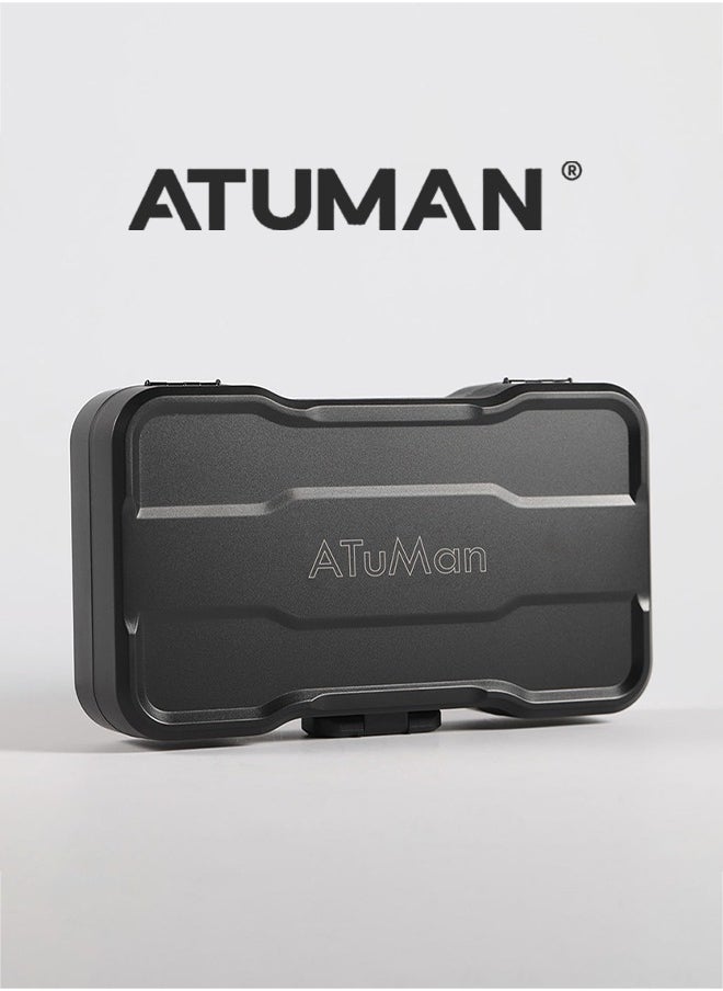 ATuMan - ATuMan RS1 Ratchet Screwdriver – 24 Bits for 18 Applications, Seamless Ratchet Handle, Ultra-Hard Aluminum Alloy, Lightweight & Versatile - Image 1