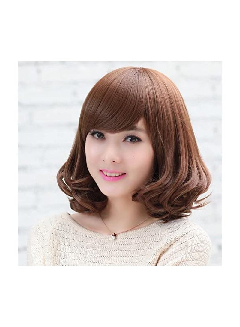 Estelle Eestelle Fiber Heat Resistant Wig,Nature looking ,Curl ,Bodywave , Straight, long ,Short,Black,Brown,for Cosplay Daily Party Use Synthetic Hair Replacement Wig For Fashion Women - Image 1