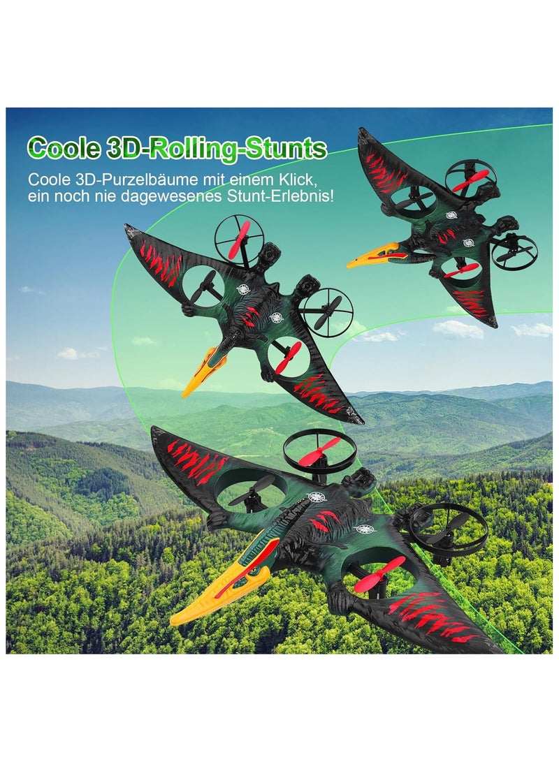 RC Aeroplane 2.4GHz Remote Controlled L0713 Quadcopter | Floating Fighter Aircraft, USB Charging | RTF RC Aeroplane for Beginners, Children & Adults - Image 3