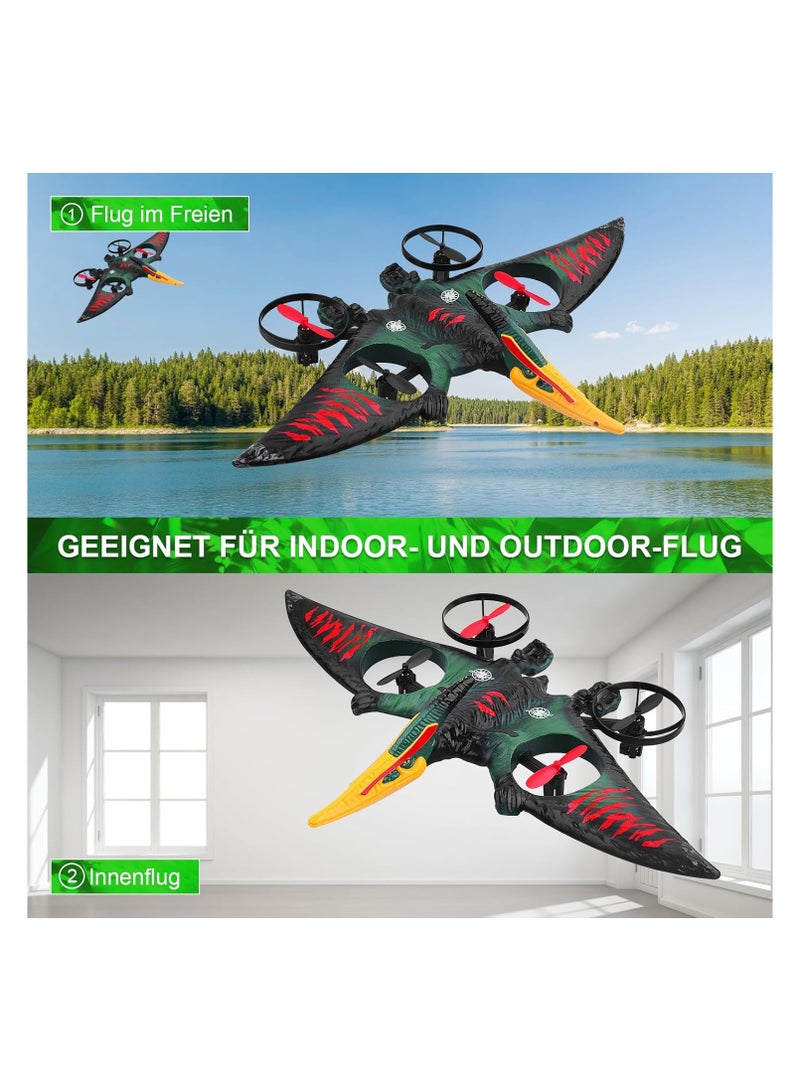 RC Aeroplane 2.4GHz Remote Controlled L0713 Quadcopter | Floating Fighter Aircraft, USB Charging | RTF RC Aeroplane for Beginners, Children & Adults - Image 2