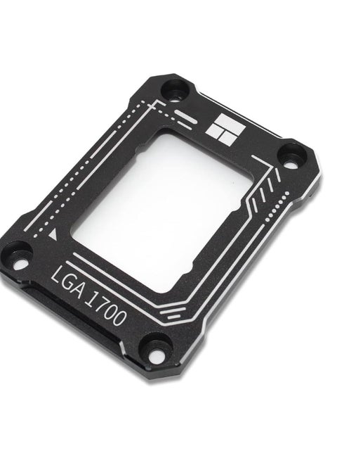 إطار اتصال وحدة المعالجة المركزية لمجموعة التحديث LGA 1700، دعامة 17XX-BCF Intel الجيل الثاني عشر والثالث عشر، مشبك مضاد للانحناء باللون الأسود