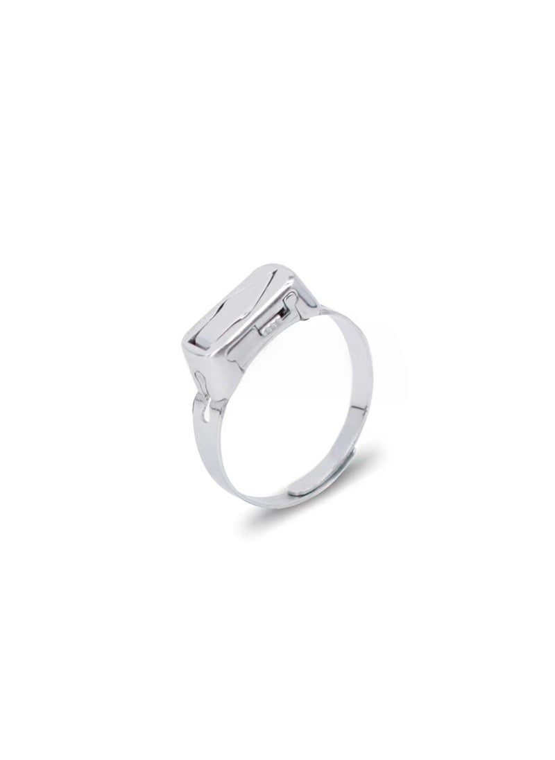 Generic - Self-Defense Knife Ring Multi-tool For Men WomenWhite White - Image 1