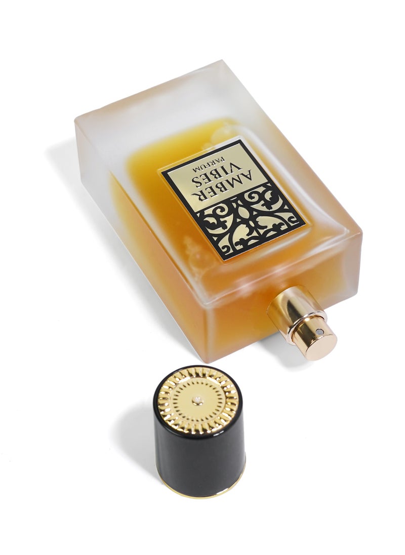 عطور ايه ام دي - عطر ميمويرز أمبر فايبس من AMD بيرفيومز للرجال والنساء، 100 مل - Image 1