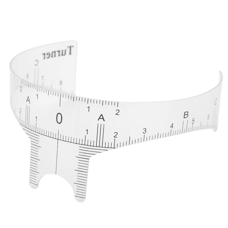Professional Eyebrow Positioning Ruler Microblading Brow Shape Design Ruler Measure ToolB - Image 3