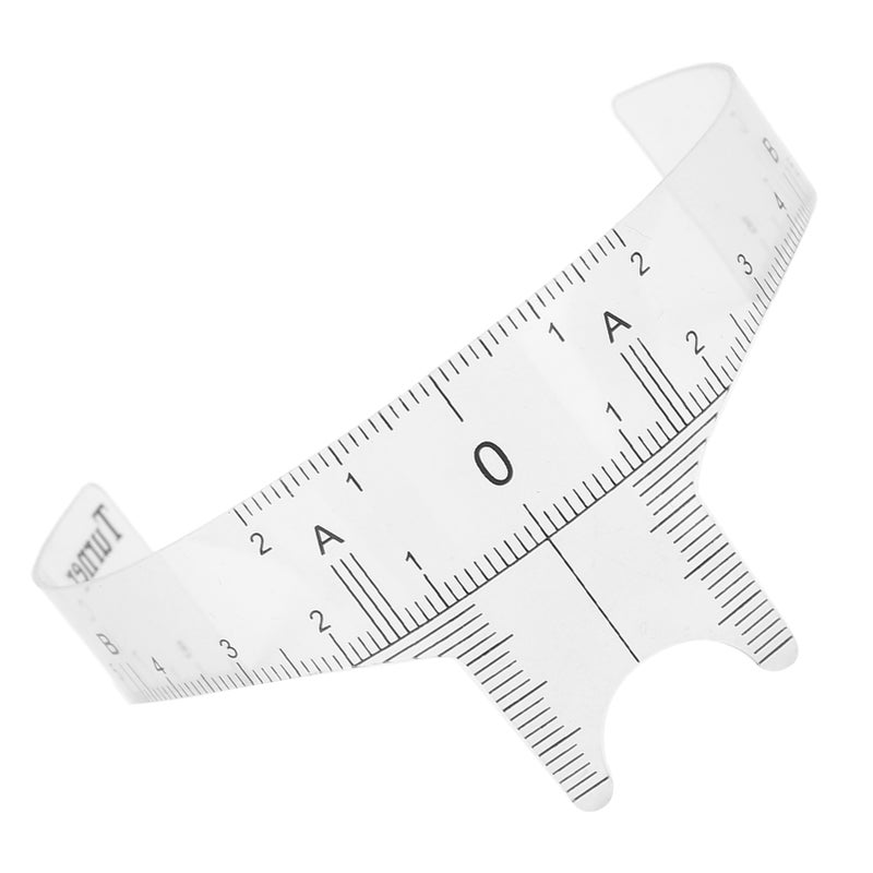 Professional Eyebrow Positioning Ruler Microblading Brow Shape Design Ruler Measure ToolB - Image 4