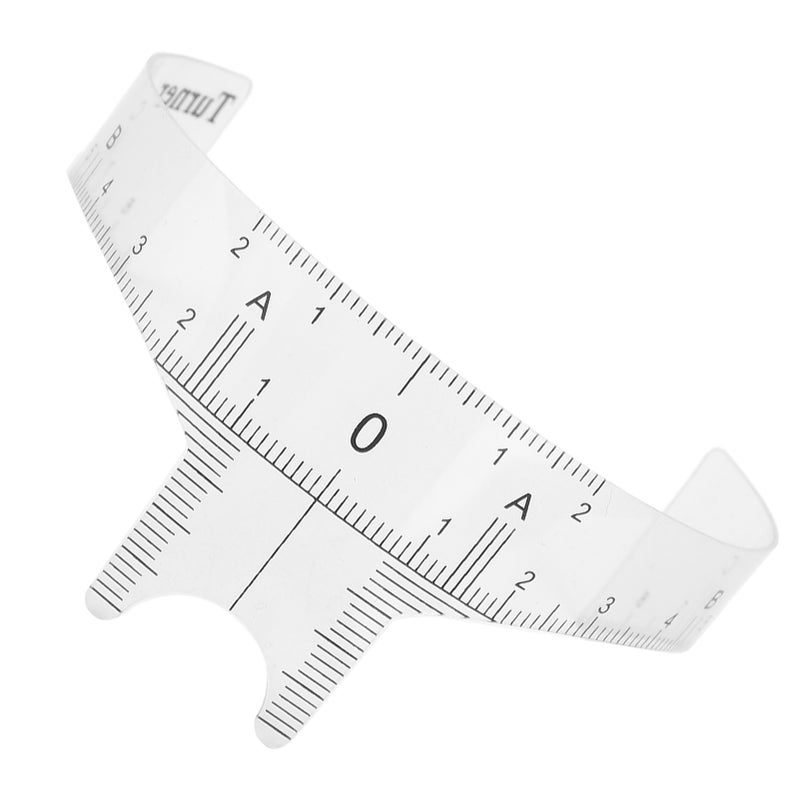 Professional Eyebrow Positioning Ruler Microblading Brow Shape Design Ruler Measure ToolB - Image 5
