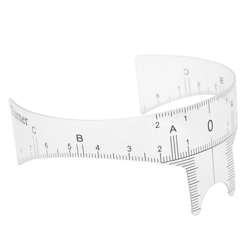 Professional Eyebrow Positioning Ruler Microblading Brow Shape Design Ruler Measure ToolB - Image 2