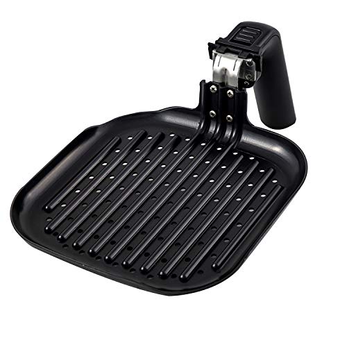 Nuwave 6-quart Brio Digital Air Fryer Exclusive Indoor Grill Pan Accessory (Grill Pan) - Image 1