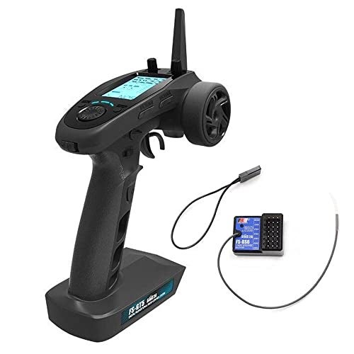 GoolRC Flysky FSGT5 24G Channels AFHDS RC Transmitter with FSBS6 Receiver for RC Car Boat - Image 1
