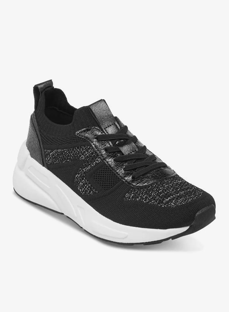 فلورا بيلا من شو إكسبرس سنيكرز نسائي سهل الارتداء بتفاصيل دانتيل