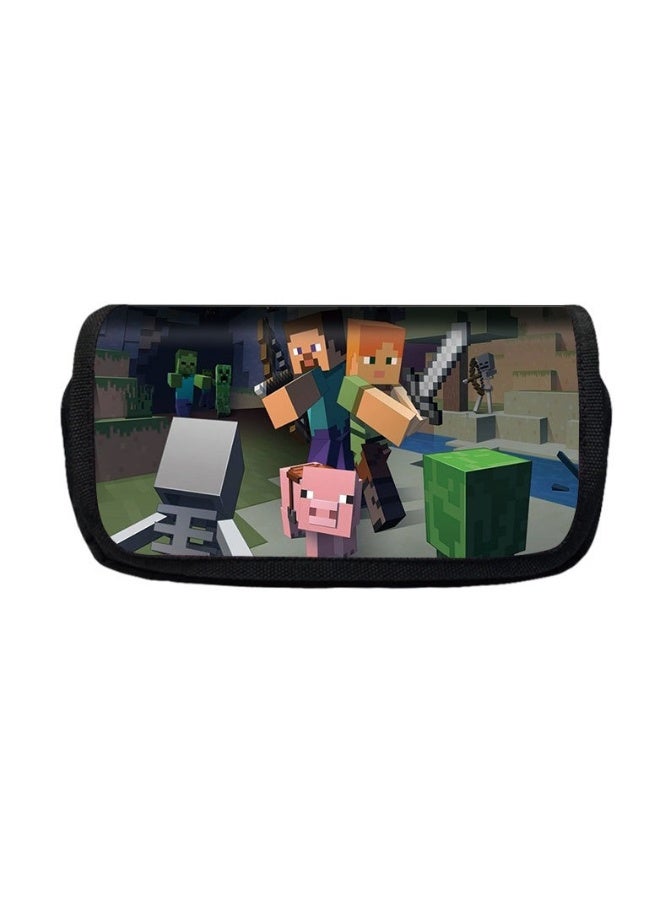 Loquat Minecraft Multifunctional Pencil Case Multicolour - Image 1