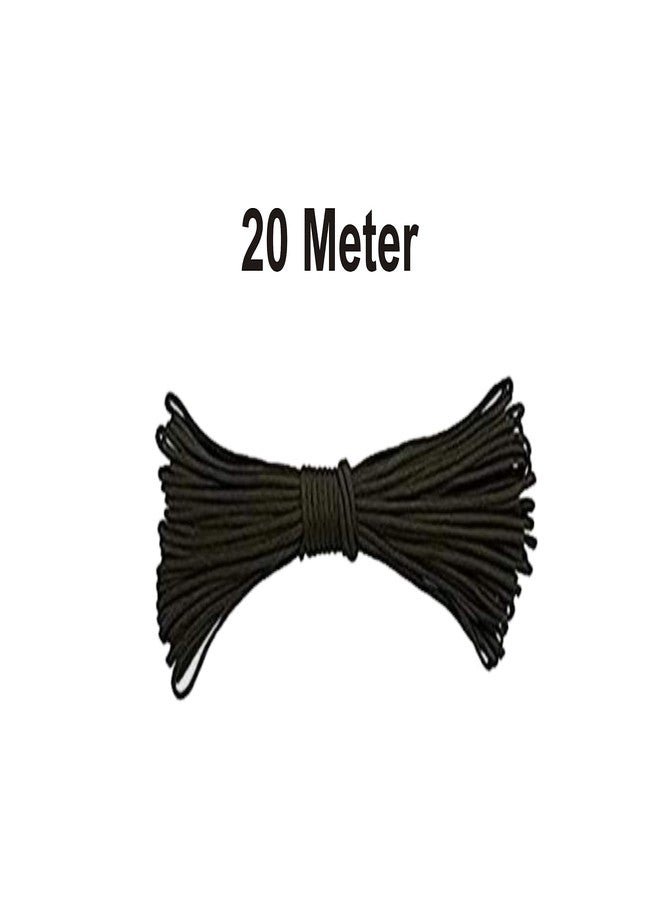 GELLON Black Thread/Kala Dhaga For Nazar Suraksha To Kids, Men And Women, Dora/Nazar Battu, 20 Meter, 1 Count - Image 3