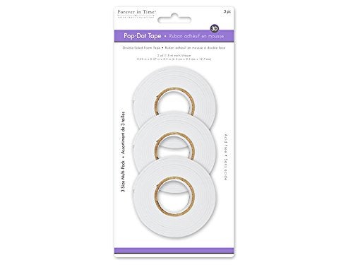 Forever in Time PD506 Dual-Adhesive Foam Tape, 0.25in/0.35in/0.5in - Image 5
