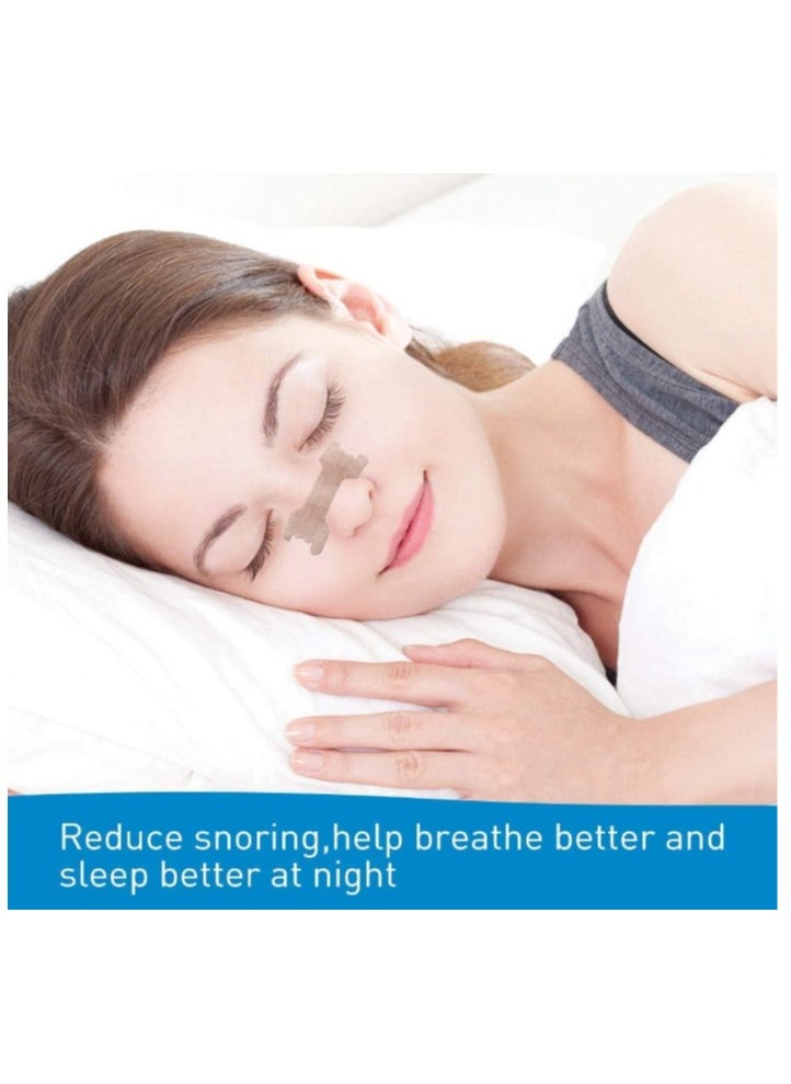 MQ MQFORU 50ct Large Better Breathe Nasal Strips to Reduce Snoring, Drug-Free, Works Instantly to Improve Sleep, Relieve Nasal Congestion Due to Colds & Allergies, Large (66mm*19mm)  - Image 3