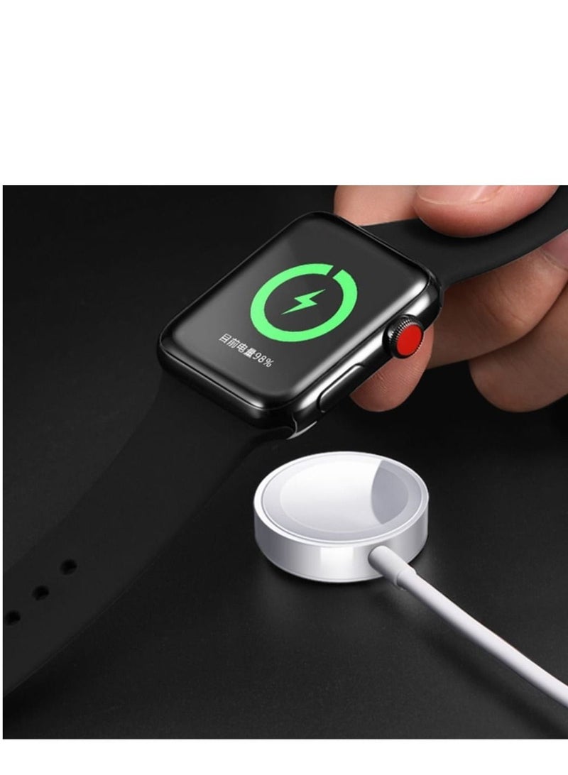 Bavin Magnetic Wireless Charger For Watch Series 1/2/3 White - Image 1