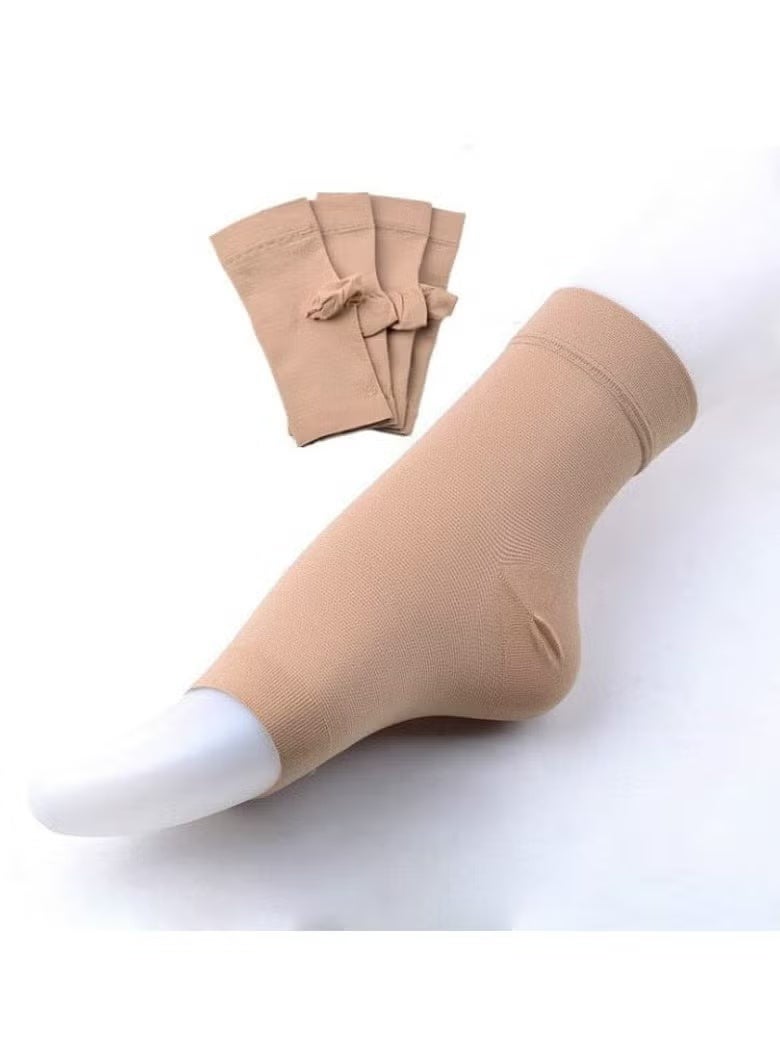Compression Ankle Support Socks with Arch Support, Pair for Men and Women, Wire-Free, 2 Pieces