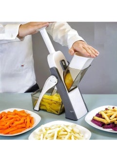 ELTRAZONE Vegetable Cutter Safe Mandoline Slicer TikTok Adjustable Vegetable Chopper Multi purpose Food Vegetable Slicer for Kitchen  - Image 1
