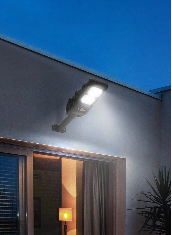 مجمع سولار 60W ضوء شارع لطلب هوم Outdoor । Waterproof LED ضوء وول "" Sensor । Dusk إلى مجمع سولار (داون) أوتو) الايرلندي । Powered ضوء Motion । । Easy 6500K وايت وول جبل - Image 4