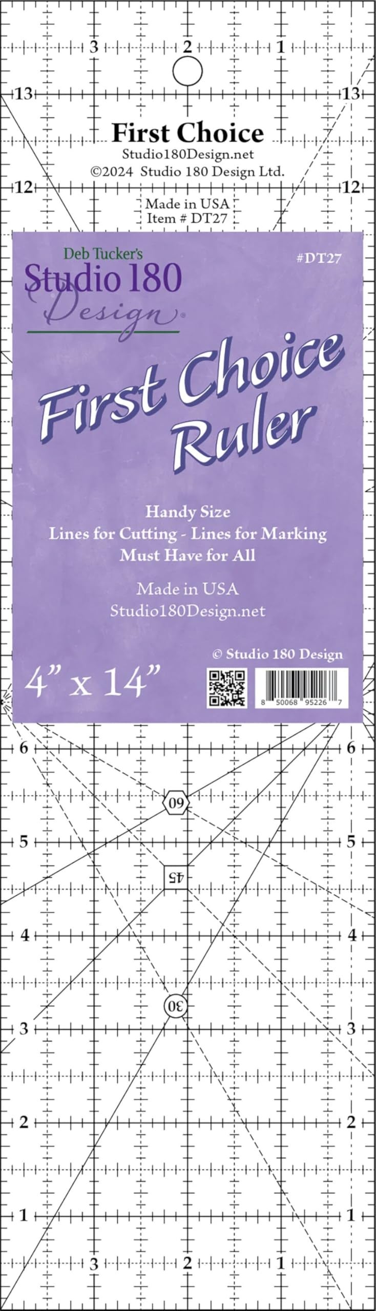 Studio 180 Design Deb Tuckers Studio 180 Design First Choice Ruler 4x14 - Image 2