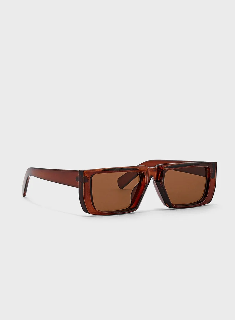 Seventy Five Casual Rectangular Sunglasses