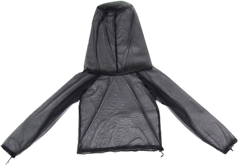 كلاراكو بدلة واقية من البعوض، سترة بغطاء رأس، بنطال، قفازات، ملابس شبكية طاردة للحشرات، حماية خارجية من الحشرات والذباب والبراغيث، سترة بغطاء رأس، مقاس كبير/كبير جدًا - Image 1