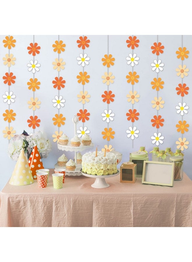 Tevxj لافتات حفلة ديسي جروفي بوهو مجموعة زينة ديسي سلسلة ديسي زينة حفلة ديسي قصاصات ورقية لحفلة عيد ميلاد واحدة أو اثنتين أو حفلة استحمام طفل زينة منزلية صفية لوازم تفضيل الديكور - Image 5