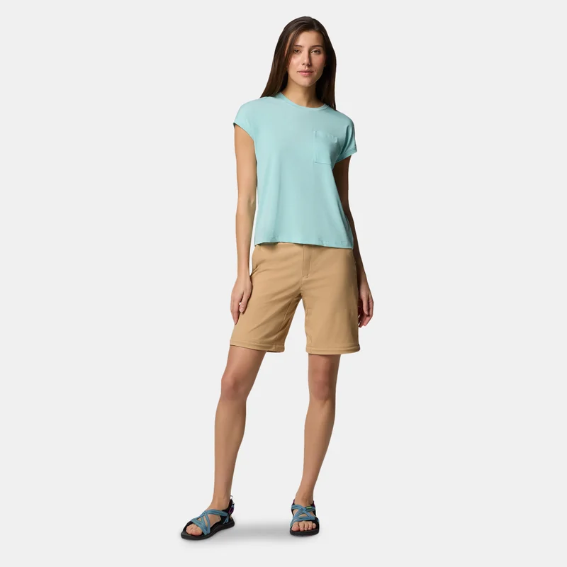 Columbia Brown Women's Leslie Falls Convertible Pants for Women | Best Price UAE
