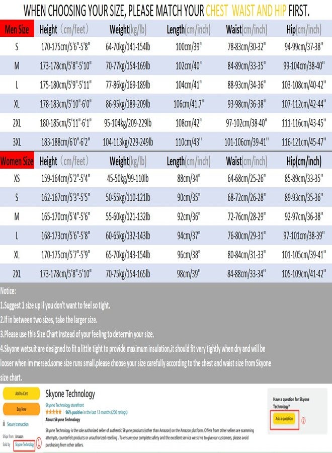 Skyone Wetsuit Pant Neoprene Pants for Women Men 3MM Snorkeling Scuba Long Pant Leggings, 2MM 1.5MM Diving Swim Tights Pants Wetsuits Shorts Sun Protection for Surfing Cold Water Sports (L, 3MM Black Women) - Image 2