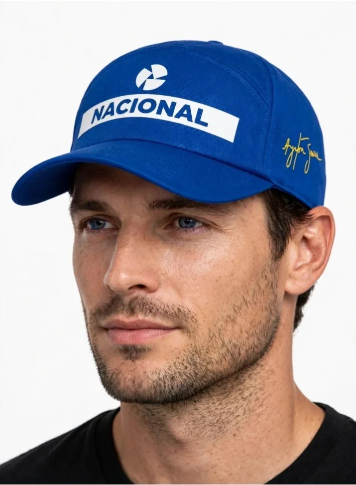 آيرتون سينا  AYRTON SENNA FW قبعة وطنية أصلية مع حقيبة