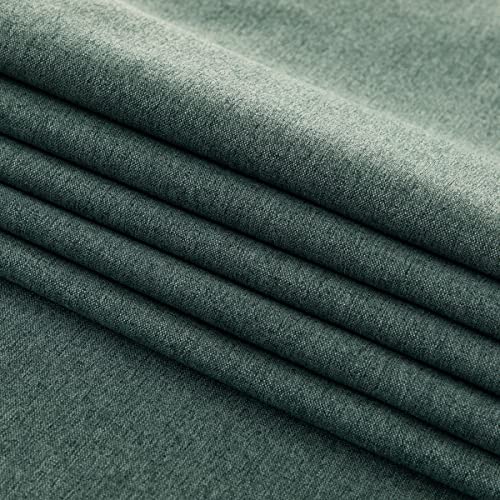 AMBERIS Bed Runner Blue, Imitation Linen Decorative Bed Scarf for Home Hotel (Pillowcases Sold Separately) - Image 5