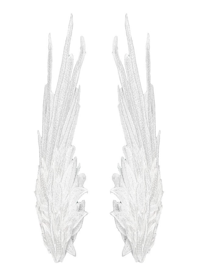 Clobeau Feather Angel Wings Christmas Halloween Hair Clips Mardi Gras Hair Barrettes Lolita Cosplay Headband Hair Band - Image 3