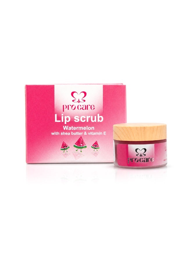 Natural Lip Scrub for Exfoliating Dead Skin & Renewing Soft Lips