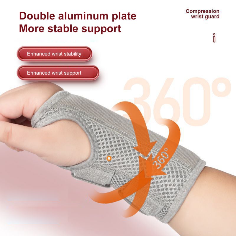 Breathable Wrist Splint Wrist Corrector Brace Sprain Immobilization Fracture Pain Strain Joint Support - Image 4
