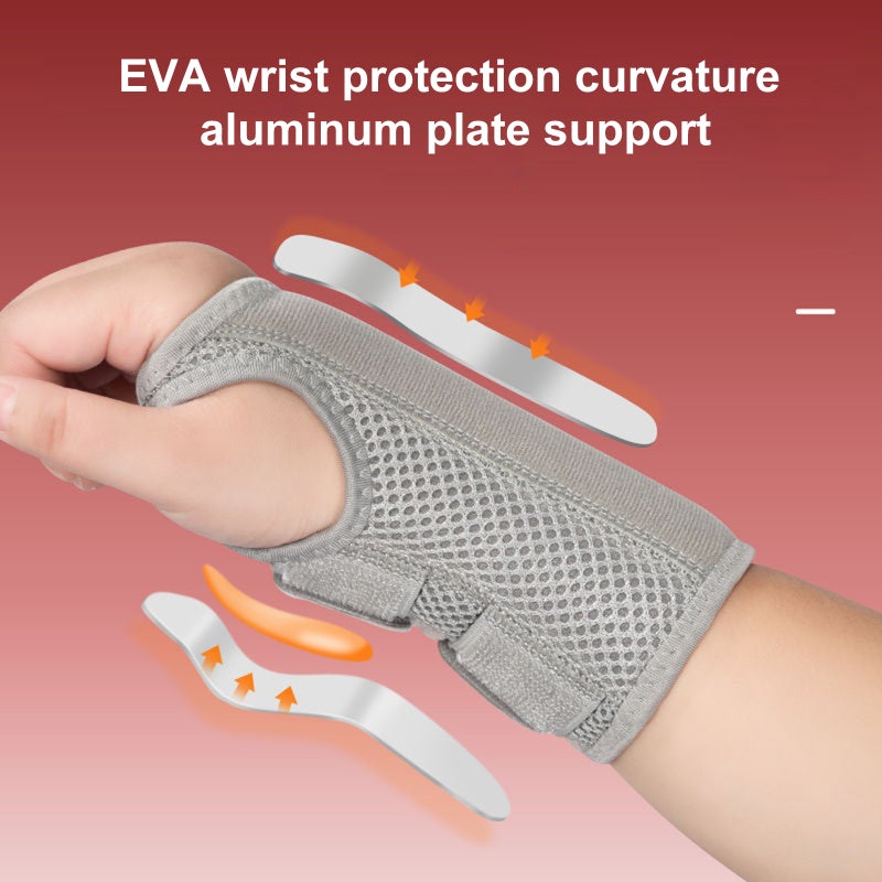 Breathable Wrist Splint Wrist Corrector Brace Sprain Immobilization Fracture Pain Strain Joint Support - Image 5