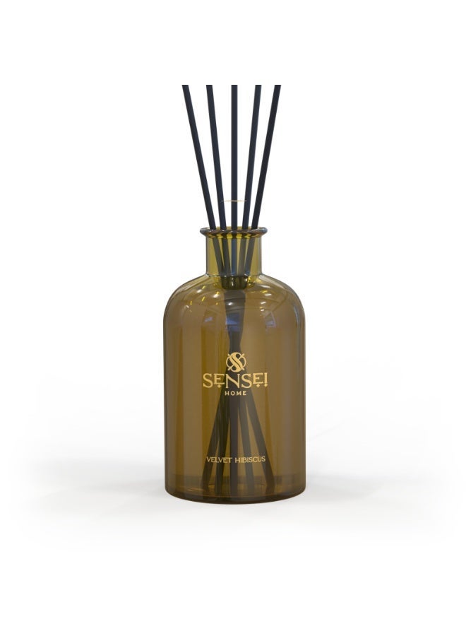 SENSEI Reed Diffuser for Bedrooms, Living Spaces, Hotels and Offices | 1000ml Long Lasting Fragrance | Floral Fruity Amber Scent - Image 1