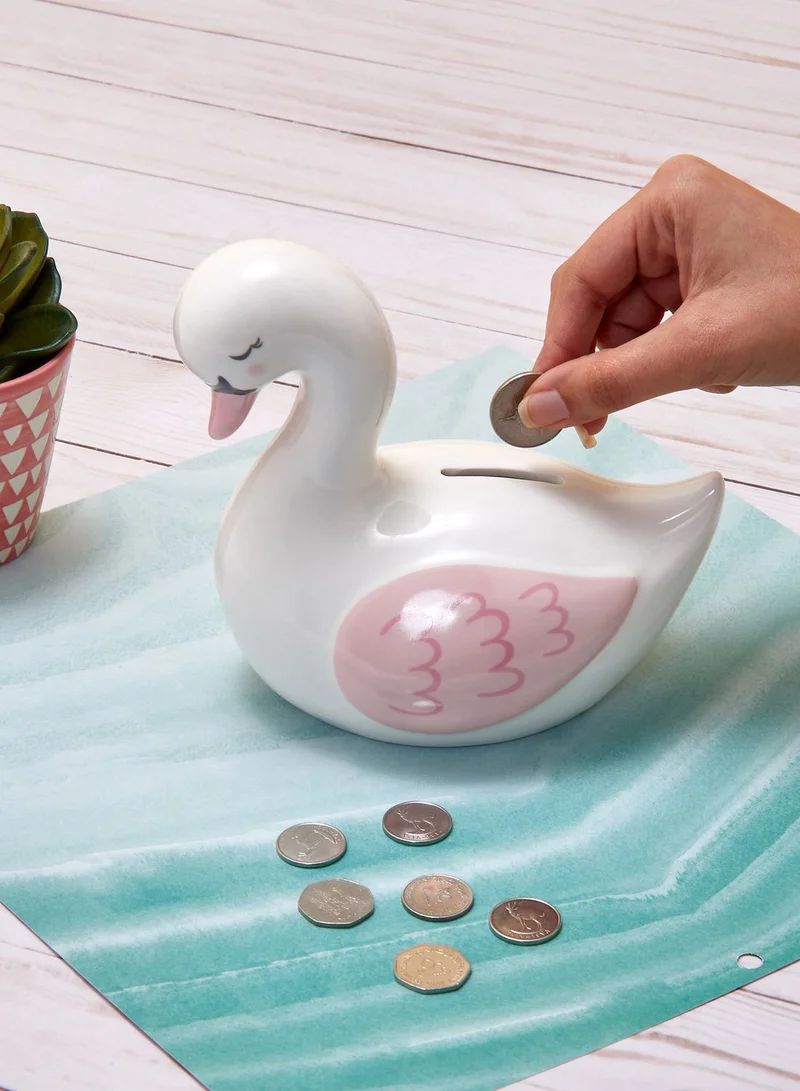 Sass & Belle Freya Swan Money Box
