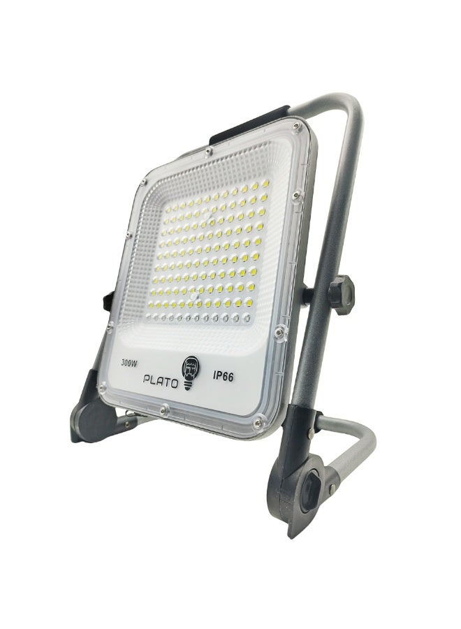 م.م.ذ  دحاولا صخشلا ةكرش اهمزاولو ةرانلا  تادعم ةراجتل زنيل دنآ وتلب كشاف ليد بلاتو FL بقدرة 300 واط RC – إضاءة بيضاء باردة 6000 كلفن | مقاوم للماء IP66 | كشاف خارجي فائق السطوع - Image 4