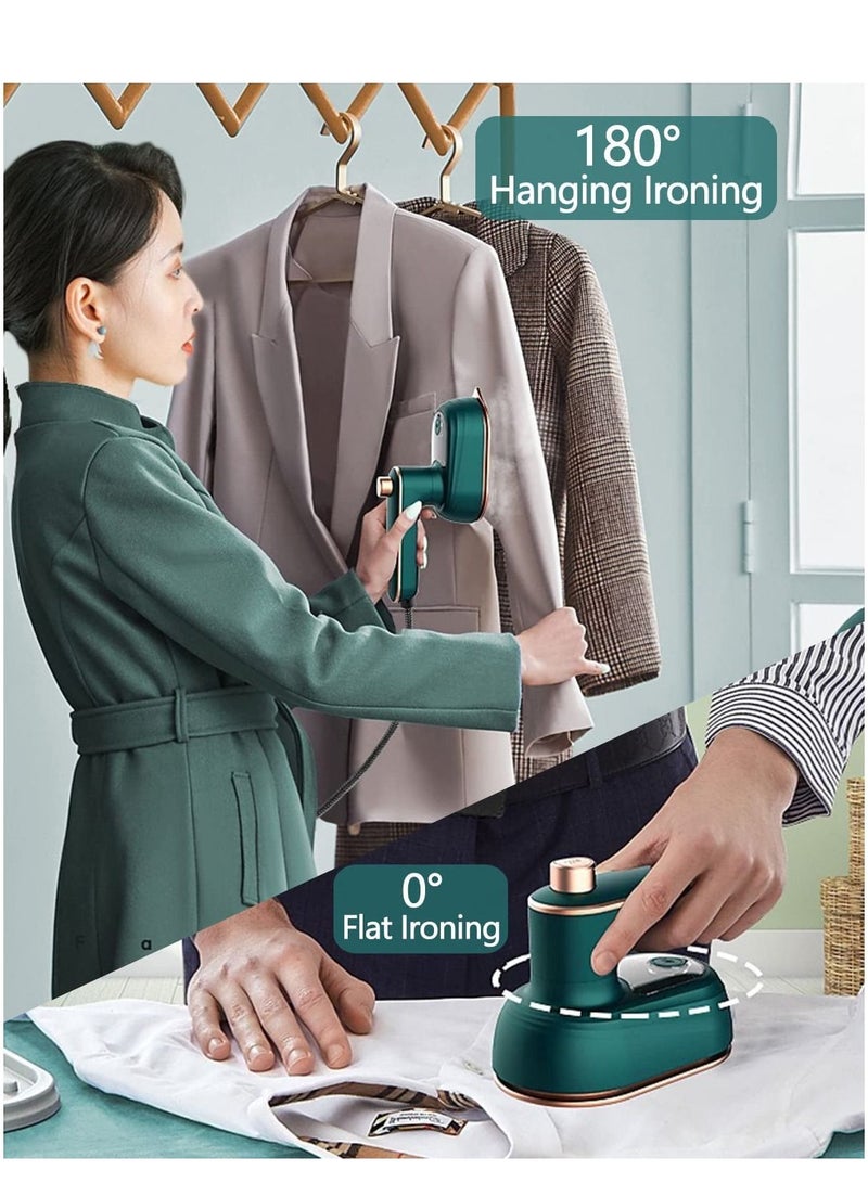 Mini Ironing Machine Handheld Can Be Rotated 180 Degrees Travel Iron for Clothes Professional Household Fast Heating Wired Small Electric Iron Portable Heat Press Clothing Iron Machine  - Image 3