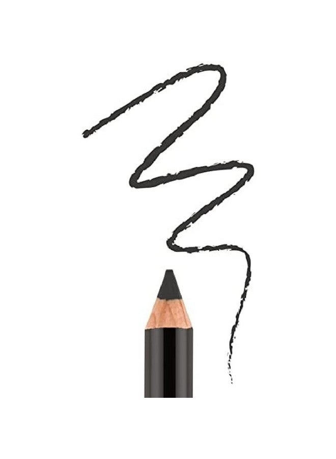 Bodyography Cream Eye Pencil (Onyx): Black Salon Wooden Waterproof Makeup Pencil W/ Coconut Oil | Longwearing Crueltyfree Glutenfree Parabenfree
